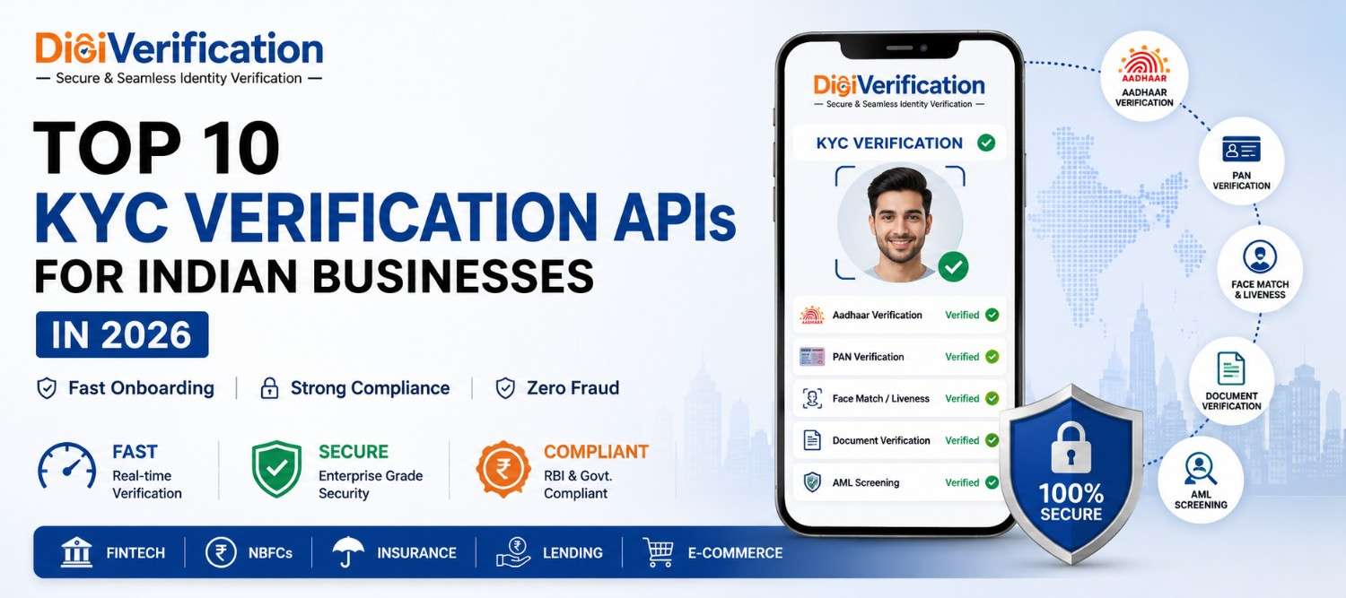 Top 10 KYC Verification APIs for Indian Businesses in 2026
